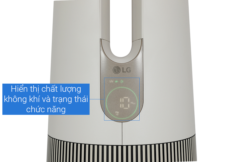 Máy lọc không khí LG PuriCare AeroTower Hit FS15GPBK0.ABAE 40W - Hàng chính hãng - Giao HCM và 1 số tỉnh thành