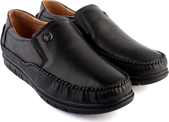 Giày Tây Da Nam Pierre Cardin Black Loafer - PCMFWLC083-BLK