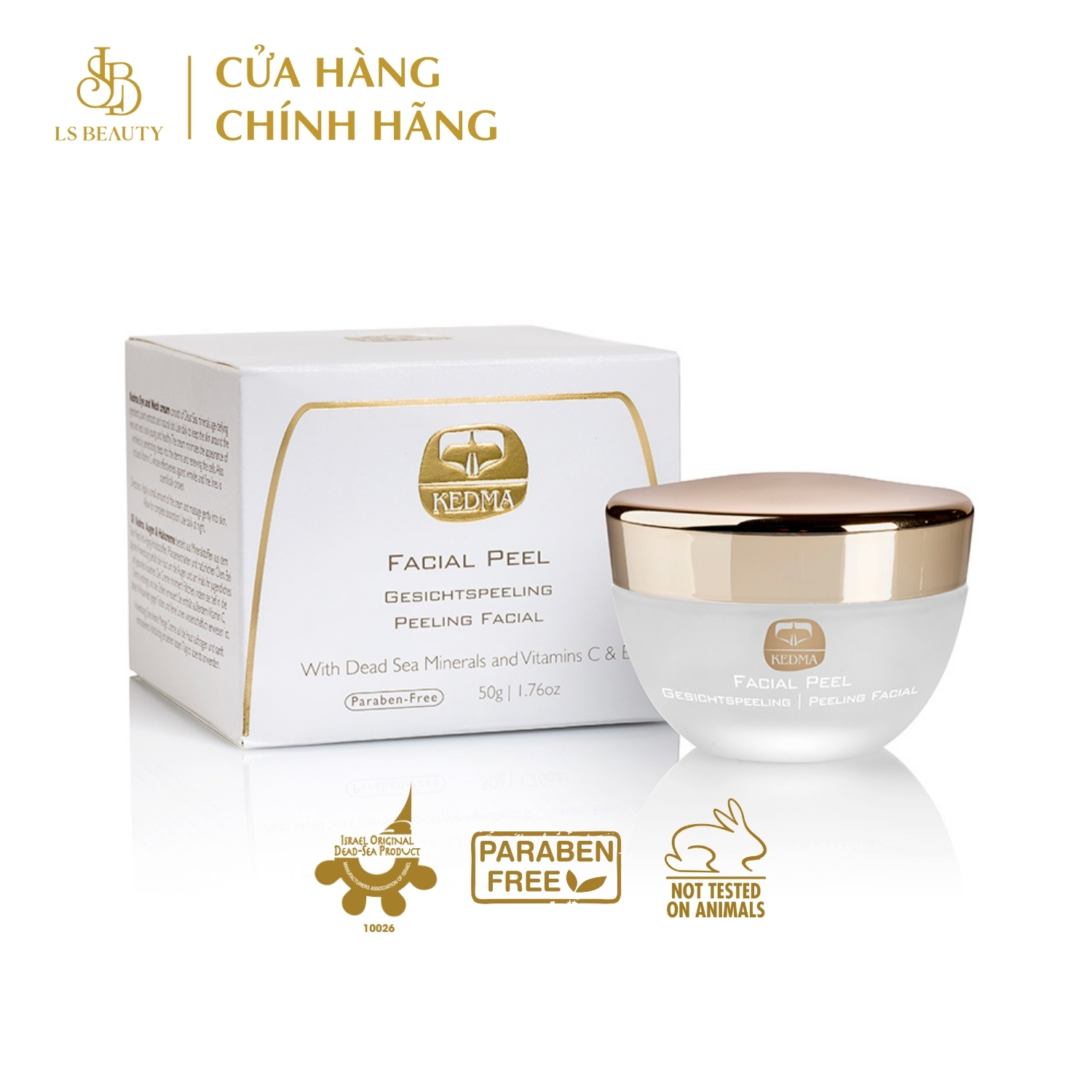 Gel Tẩy Tế Bào Chết Facial Peel Kedma 50ml