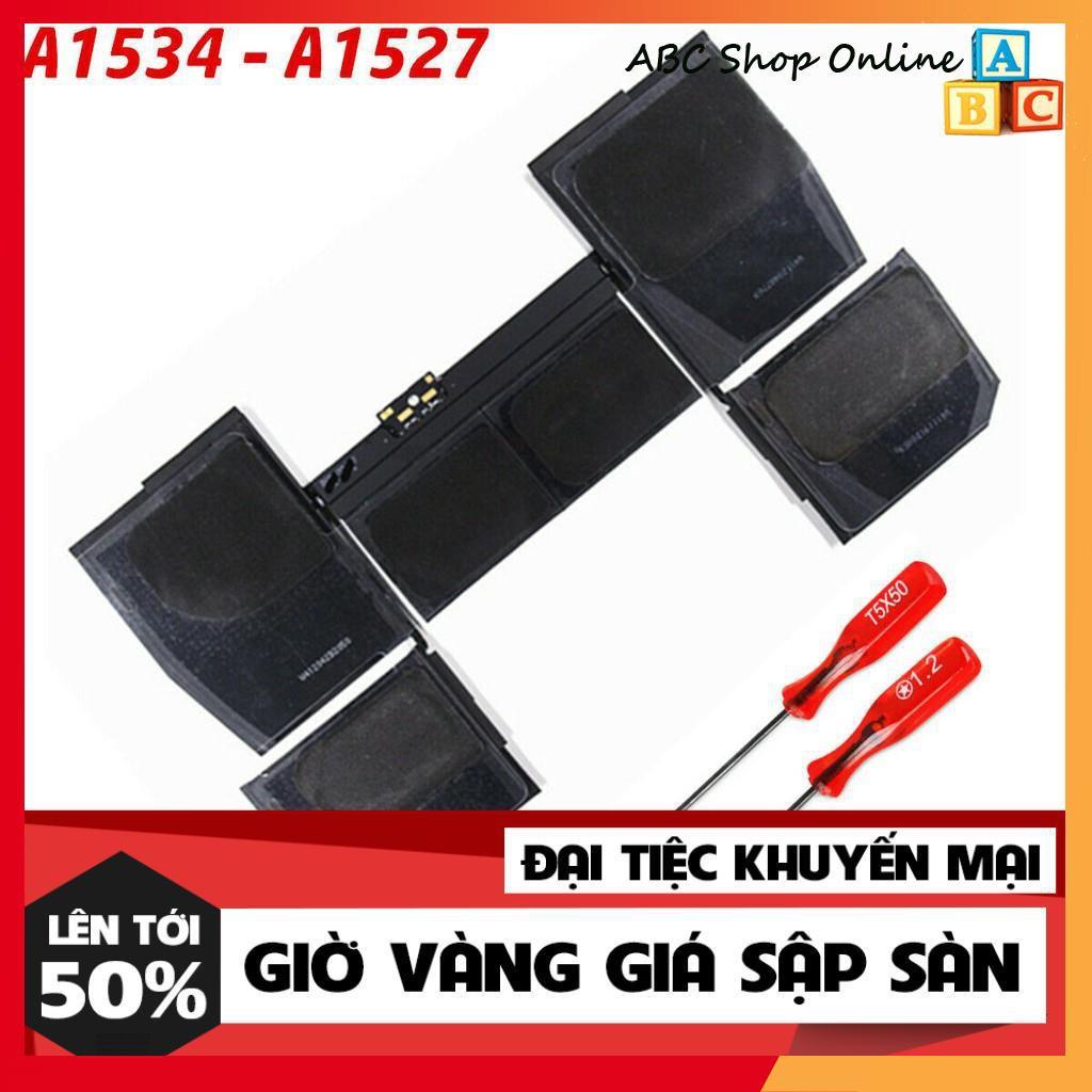 Pin Dùng Cho MacBook Pro 12'' Retina 12 inch 1527 1534 A1527 A1534, MF855, MF865, 1705 MK4M2 early 2015 - 6 CELL 7.55V 39.71Wh