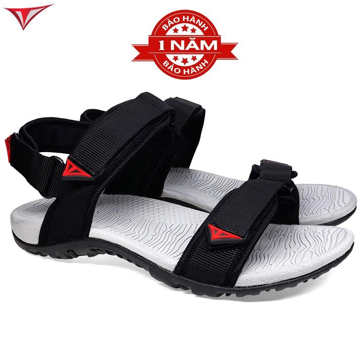 Giày sandal nam chính hãng Việt Thủy màu đen