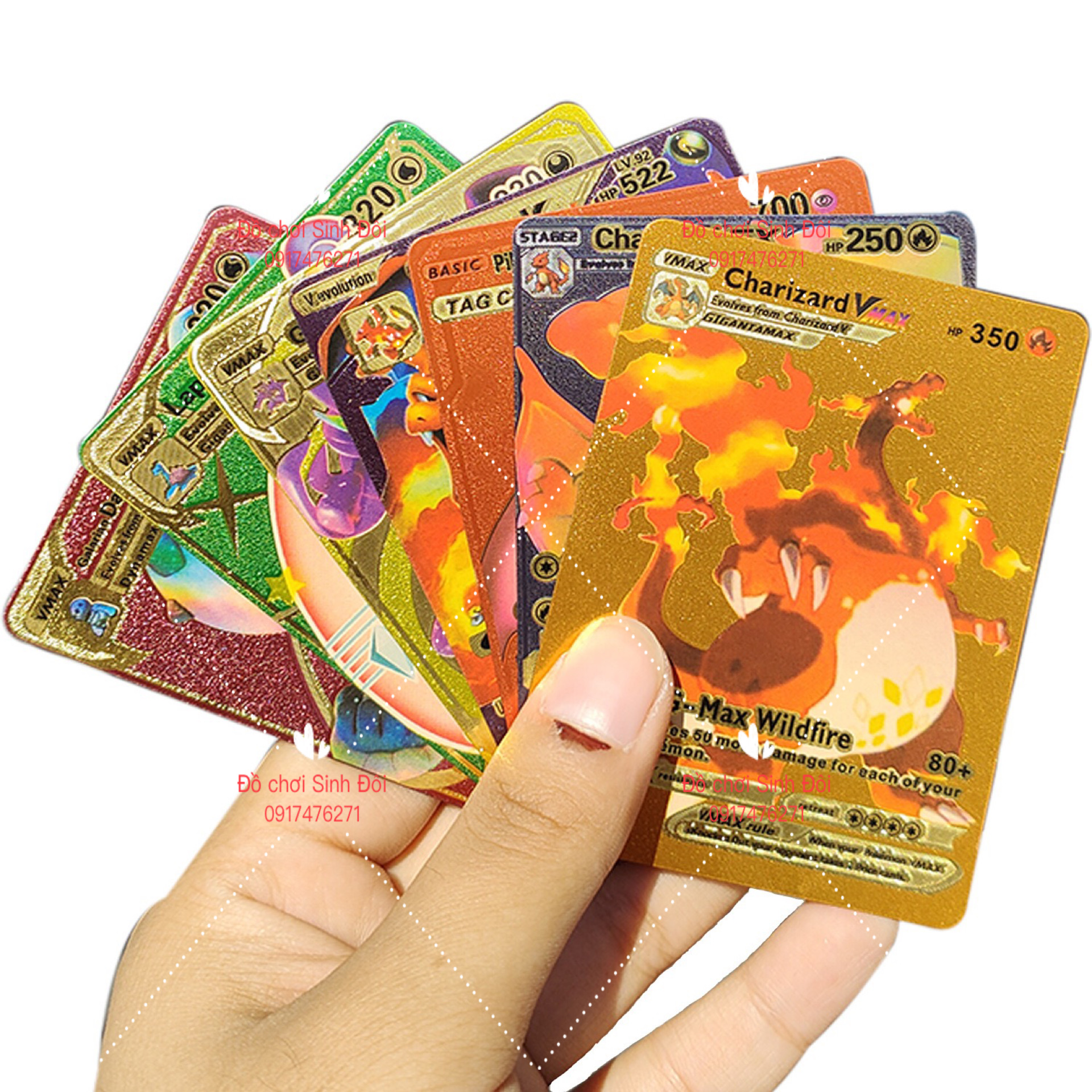 Hộp thẻ bài 7 màu - thẻ bài giao đấu và sưu tầm