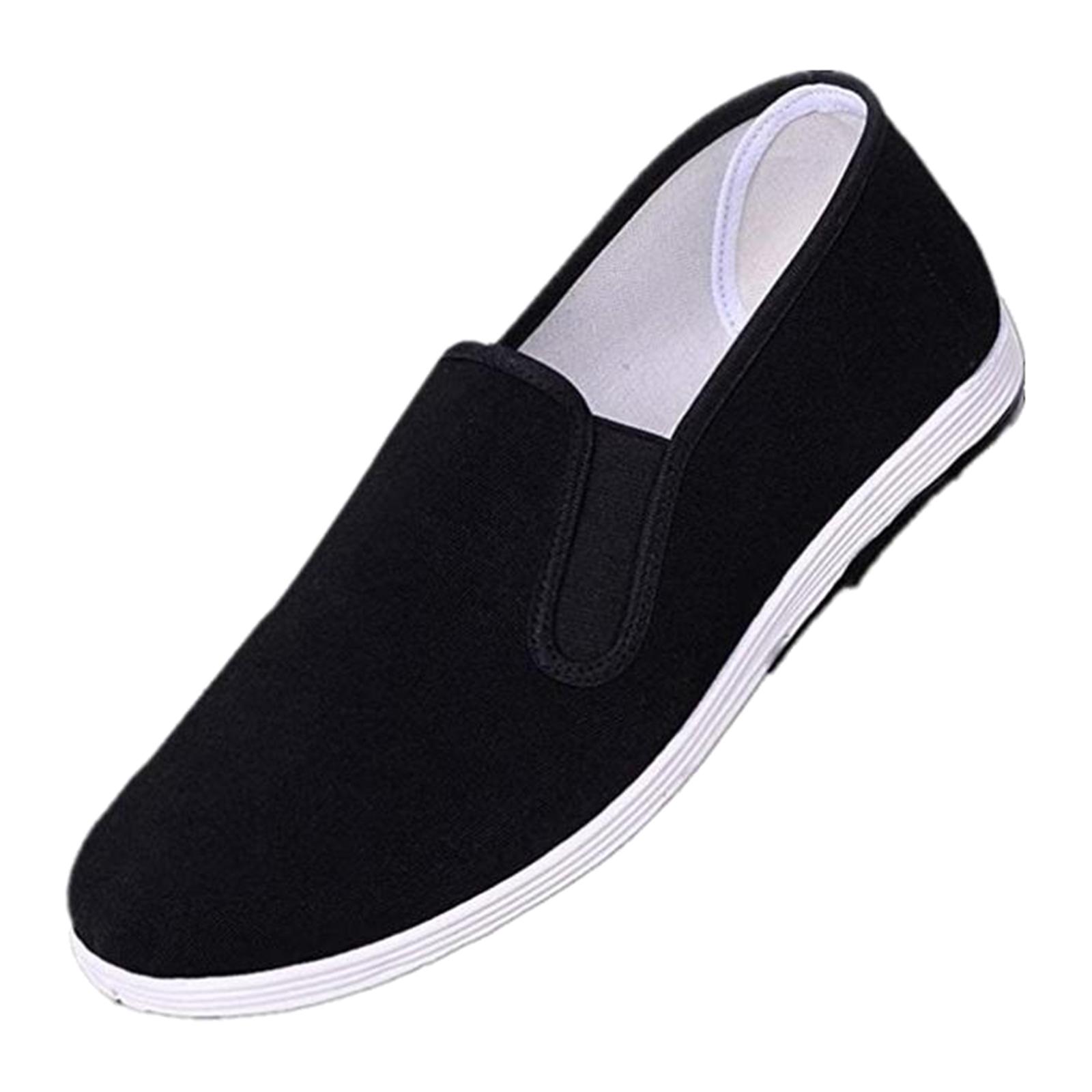 Chinese Traditional Kung Fu Martial Arts Tai chi Slipper Shoes Black 39