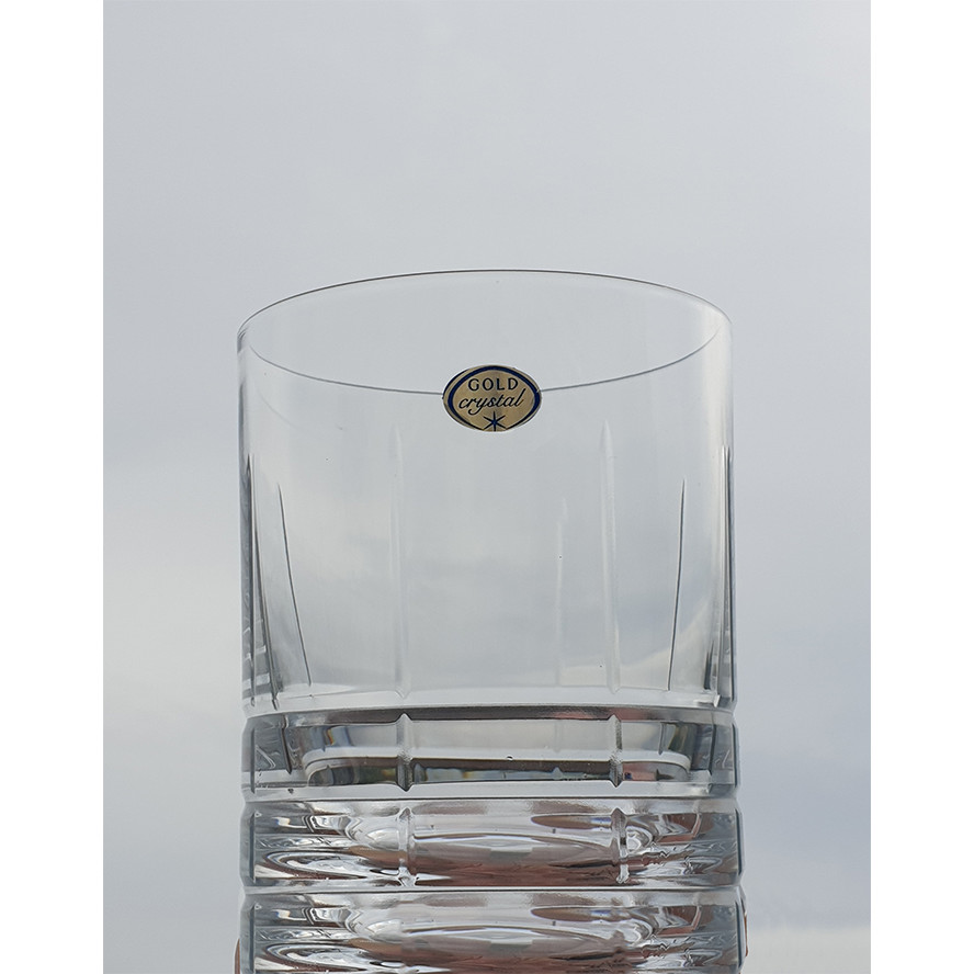 Bộ 6 ly uống Whisky, nước 100% pha lê glass cường lực sang trọng 320 ML