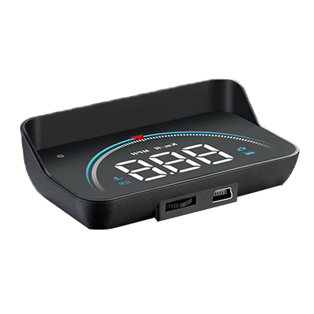 Car Digital M8 Speedometer Head Up Display Overspeed MPH/KM Tired Warning Alarm