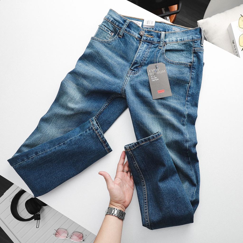 Quần jeans nam 512 ống đứng hàng chuẩn đẹp | LA STORE MENSWEAR