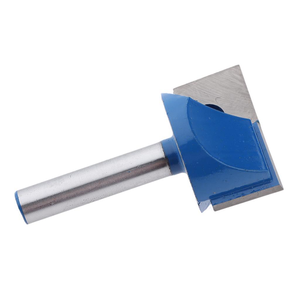 2Pcs 8mm Router Bit Bottom Cleaning Bit Woodworking Router Bit