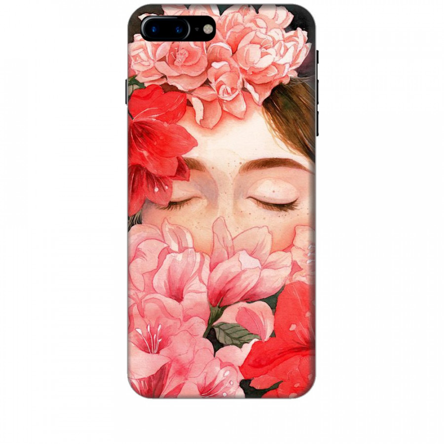 Ốp lưng dành cho điện thoại IPHONE 8 PLUS Nàng Hoa