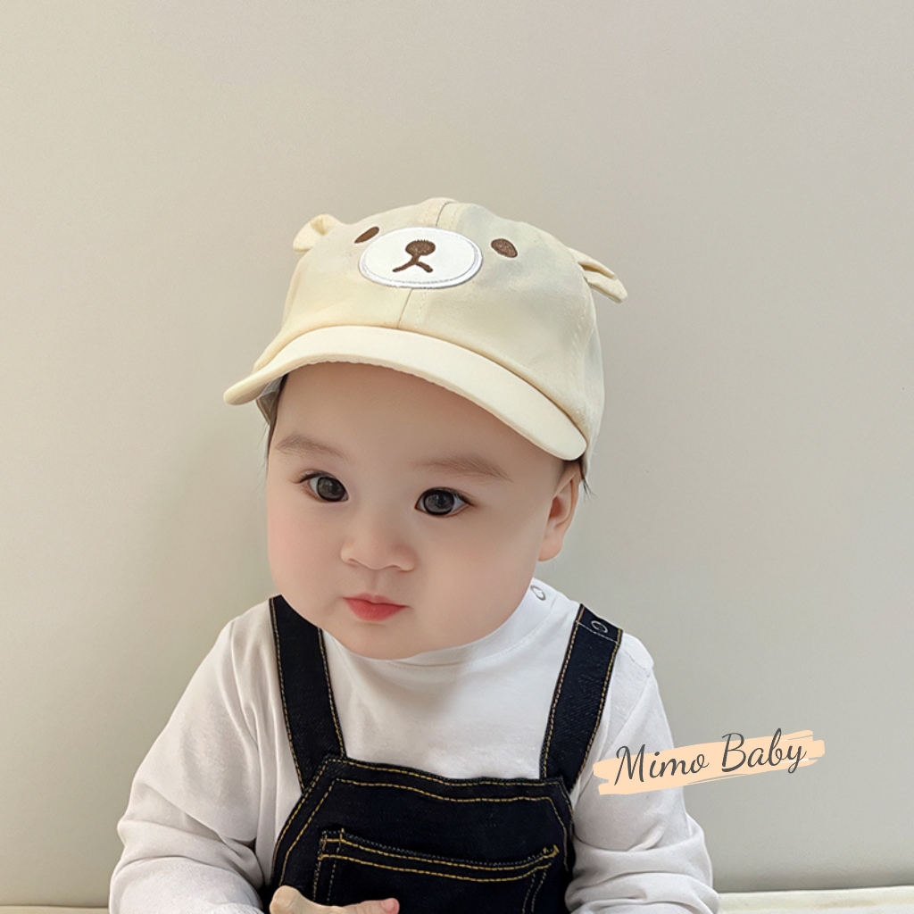 Mũ nón lưỡi trai hình mặt cún đáng yêu cho bé MH229 Mimo Baby