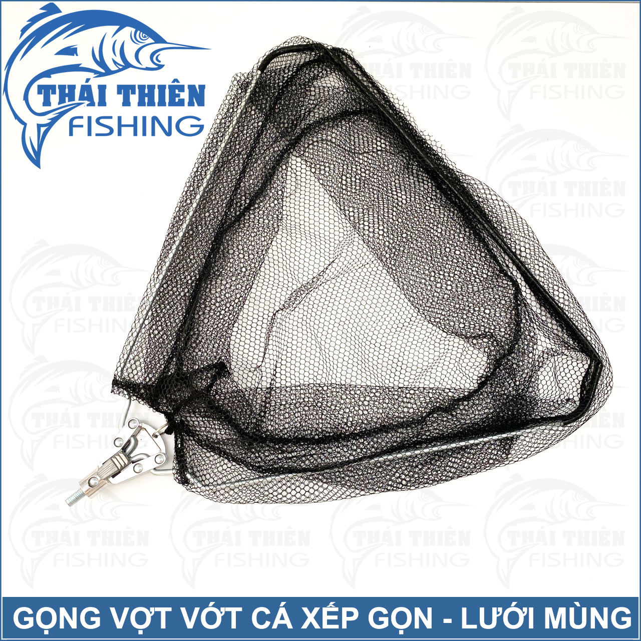 Gọng vợt vớt cá, Gọng vợt tam giác gấp gọn lưới mùng