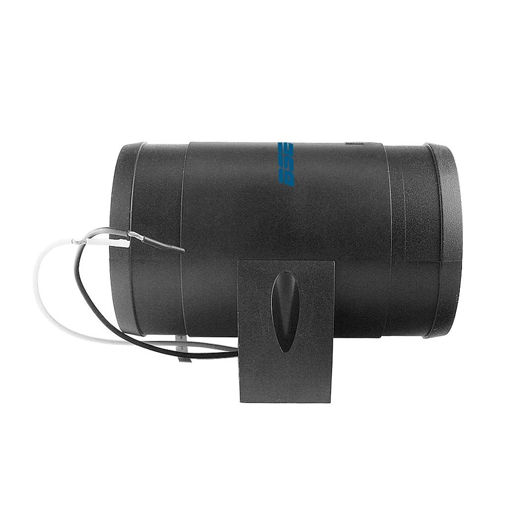 3" Boat In Line Bilge Blower Fan 12V Marine Cabin Engine Ventilation Black