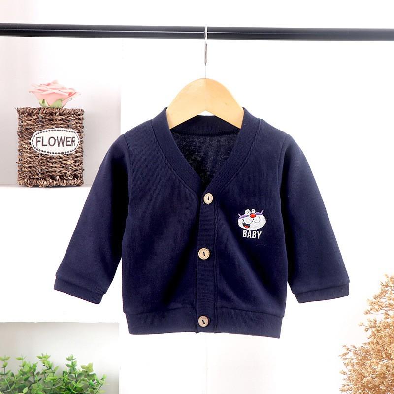 Áo khoác phong cách Cardigan cho bé