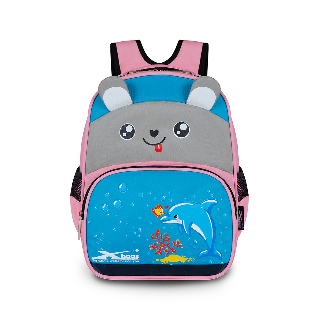 Ba lô học sinh dành cho bé gái Xbags Dolphin Xb 3021