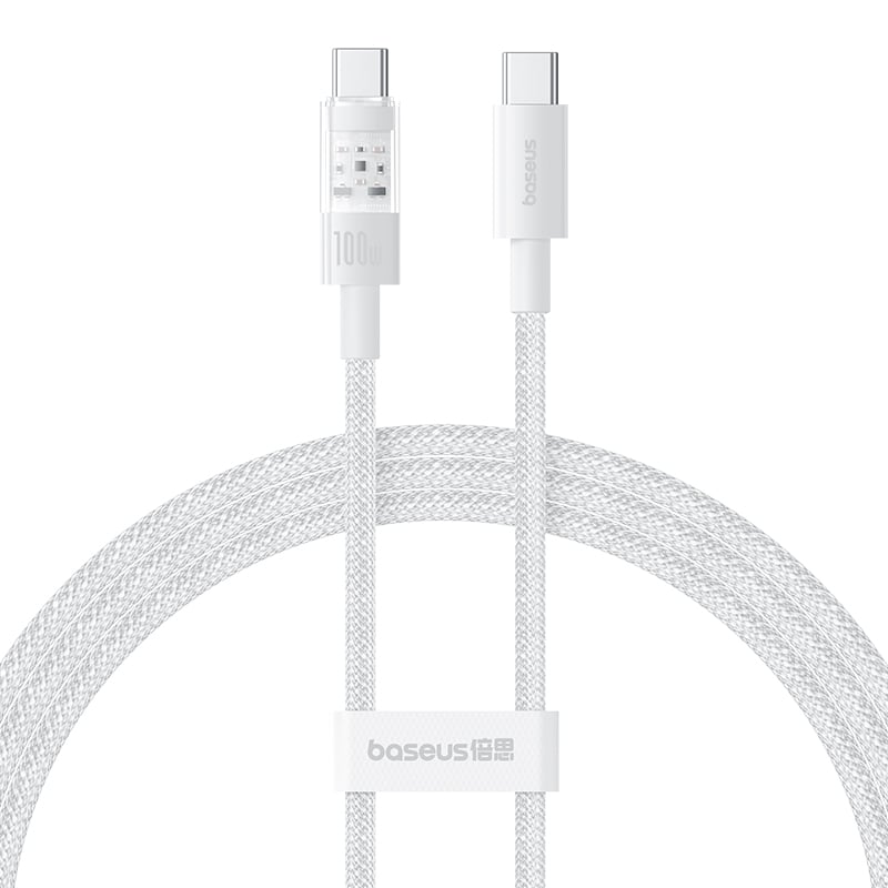 Cáp Sạc Nhanh Baseus Gem C to C 100W (Fast-Charging Data Cable) - Hàng chính hãng