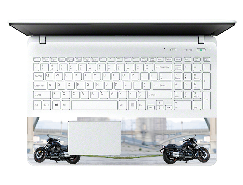 Mẫu Dán Decal Laptop Xe LTX-76 cỡ 13 inch