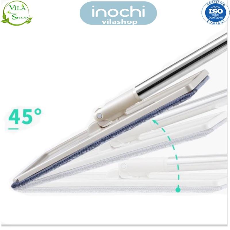 Bộ Cây Lau Nhà Thông Minh Kèm Thùng Vắt 2 Ngăn Sizes Lớn BH-M200 Inochi