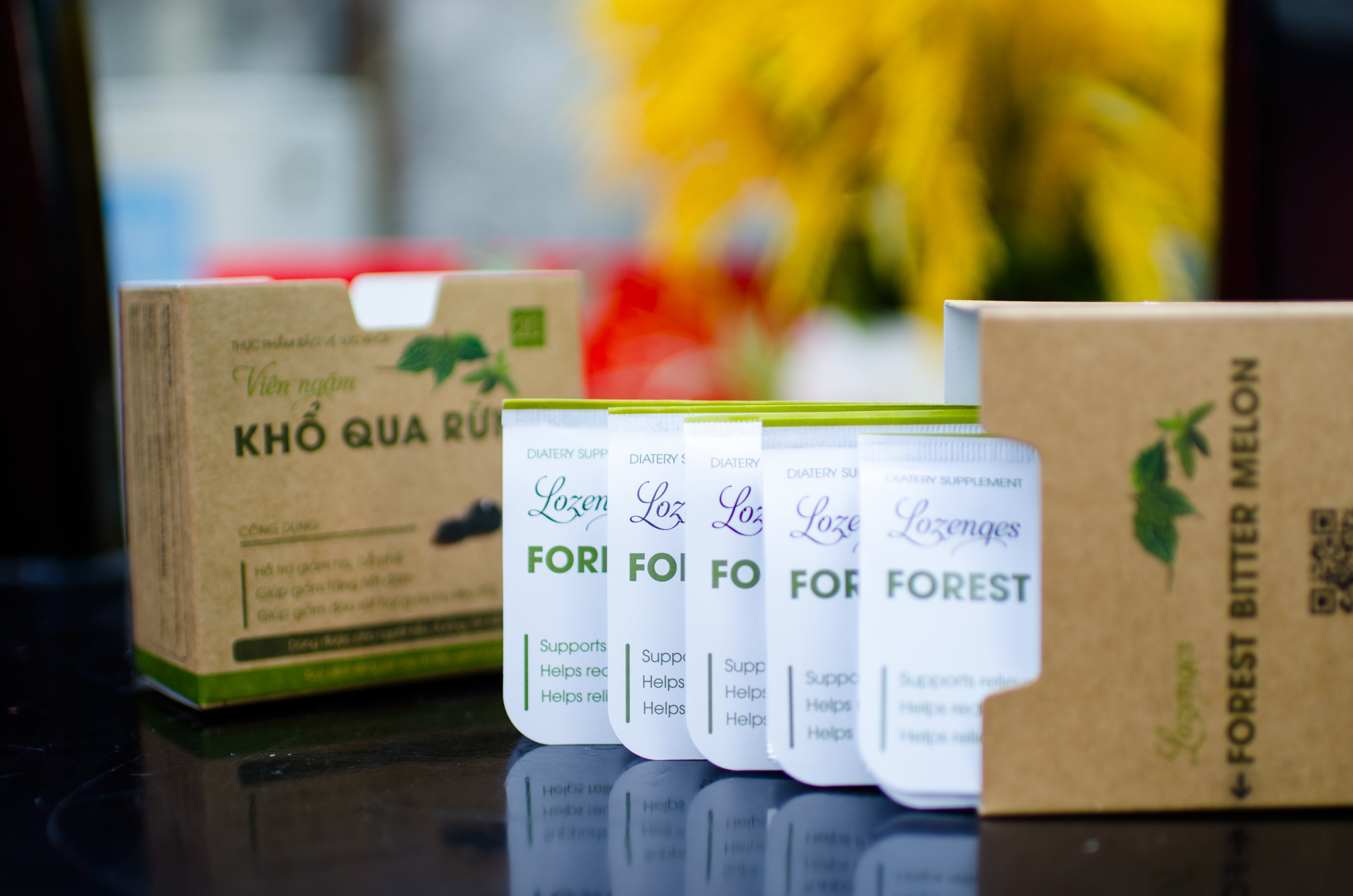 Viên Ngậm Khổ Qua Rừng Mudaru Hộp 20 Viên