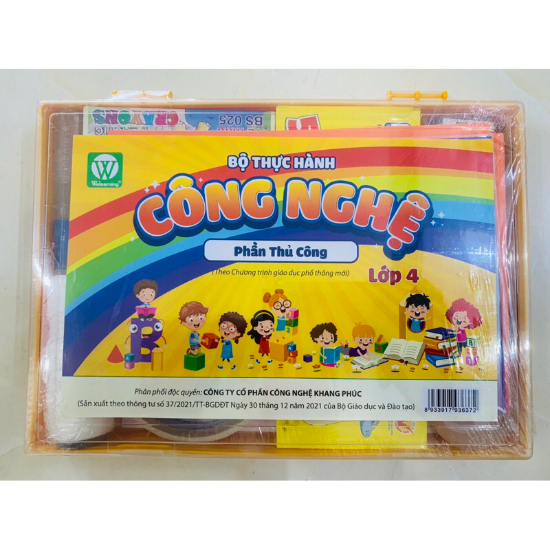 Bộ thực hành công nghệ lớp 4 - phần thủ công