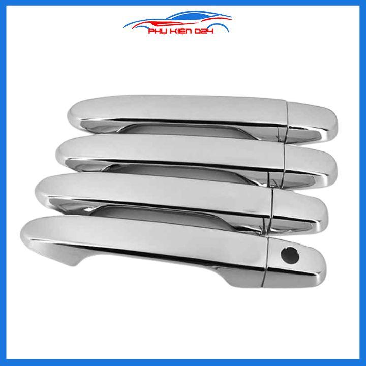 Bộ 4 ốp tay nắm cửa mạ crom Civic 2008-2011, 2012-2015, 2016-2020 sáng bóng chống trầy bảo vệ cửa xe ô tô