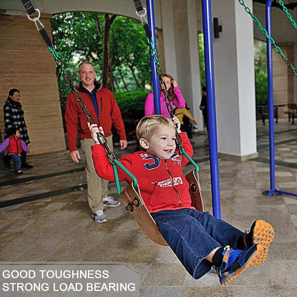 Phụ kiện võng 1 cặp Phụ kiện xích đu Bộ dây treo xích đu Bộ đồ treo Võng Ghế treo Chống nước 2 x 150CM Dây đeo bằng sợi polyester với 2 x Carabiner cao cấp