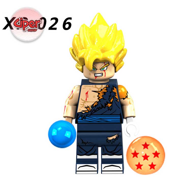 Bộ 6 nhân vật lắp ráp Dragon Ball - XP021