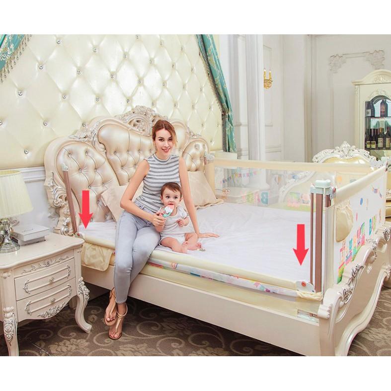 Thanh chắn giường, rào giường cho bé cao cấp - Home and Garden