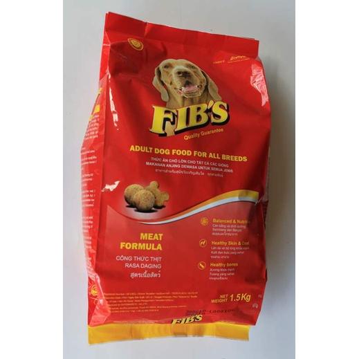 COMBO 5 Gói Thức Ăn Hạt Cho Chó Trưởng Thành Fibs 400g