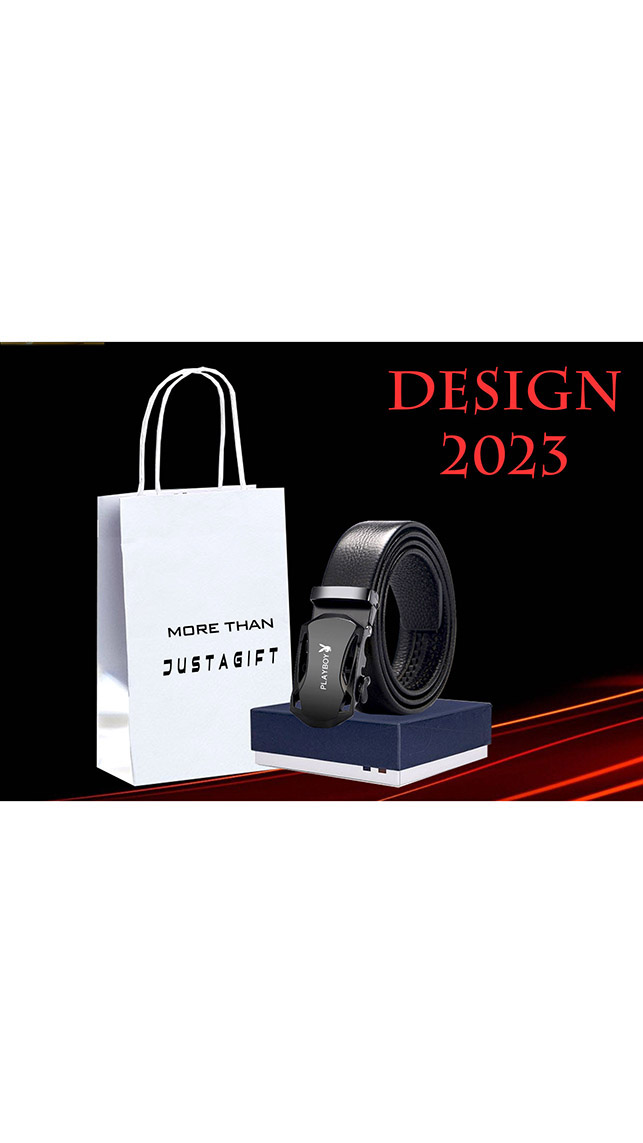Design 2023 - Quà tặng cho nam giới - Quà tặng sinh nhật - Quà lưu niệm cho bạn trai - Thắt lưng nam cao cấp_ full Túi hộp quà tặng y hình