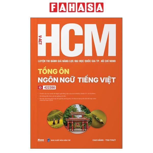 Sách - V-ACT HCM - Luyện Thi Đánh Giá Năng Lực Đại Học Quốc Gia TP. Hồ Chí Minh - Tổng Ôn Ngôn Ngữ Tiếng Việt