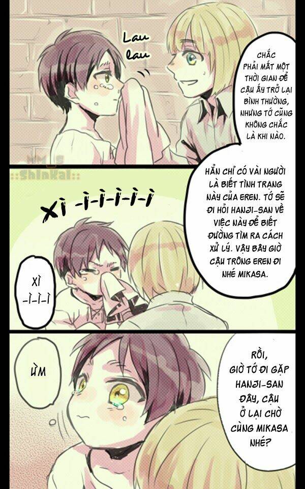 tấn công người khổng lồ - doujinshi eren x mikasa chapter 45 6