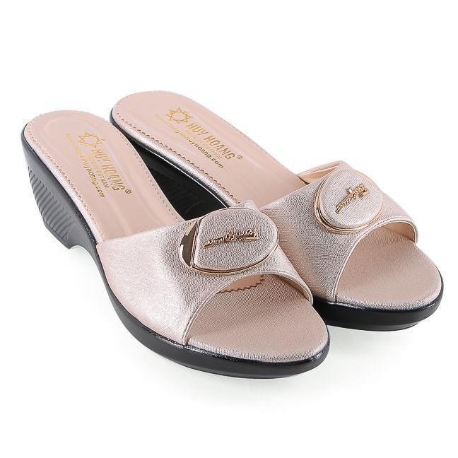 Dép nữ thời trang màu kem HP7932