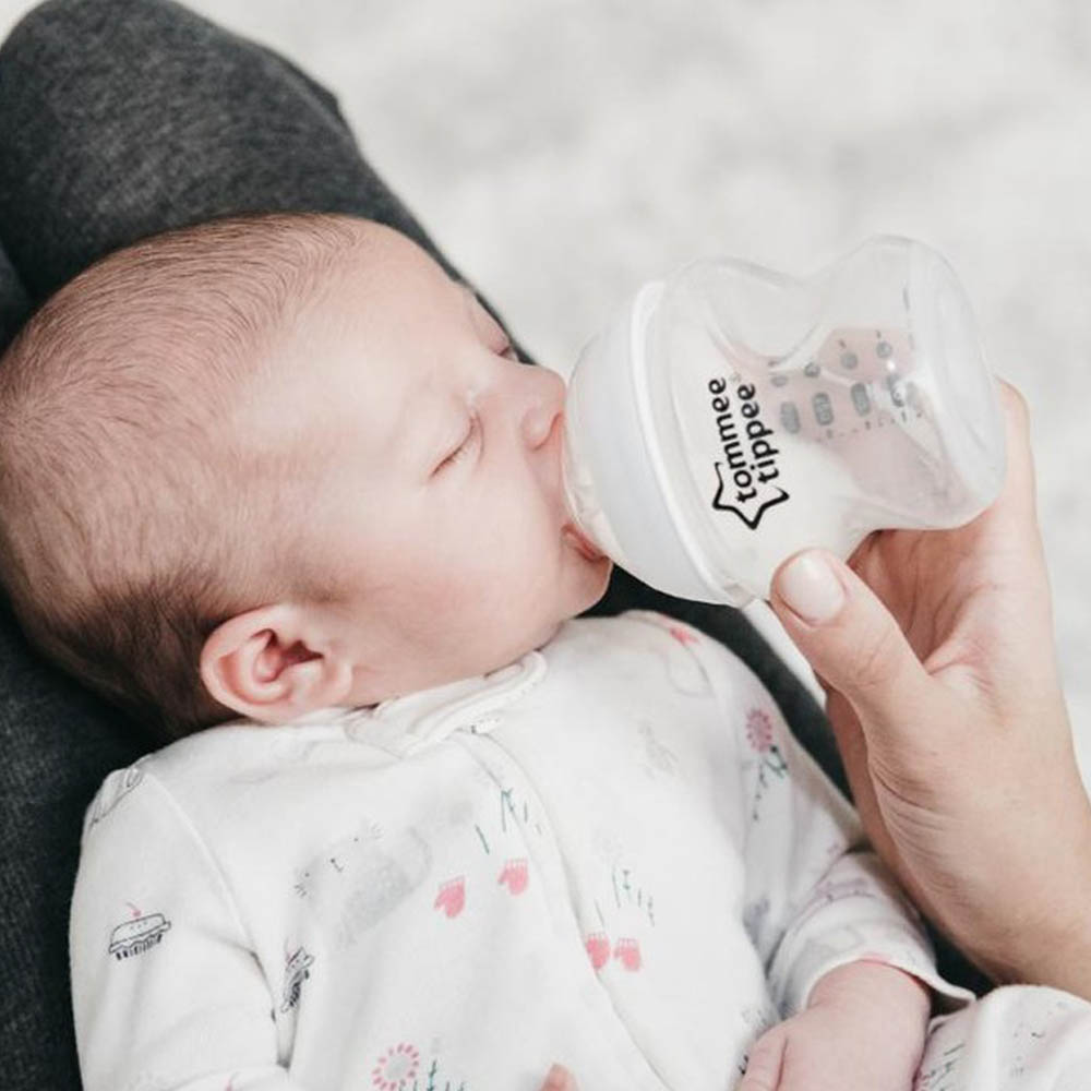 COMBO 2 Bình sữa ty siêu mềm tự nhiên Tommee Tippee Closer to Nature 150ml & 260ml