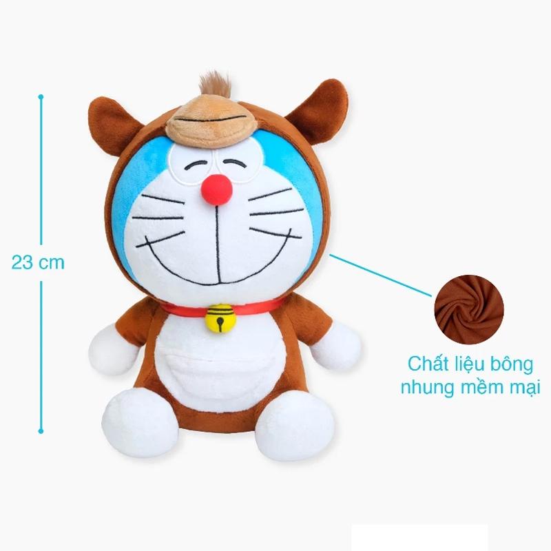 Thú Bông Doraemon - Phiên Bản Đặc Biệt Tết Bính Ngọ 2026 - 23 cm - Tagger