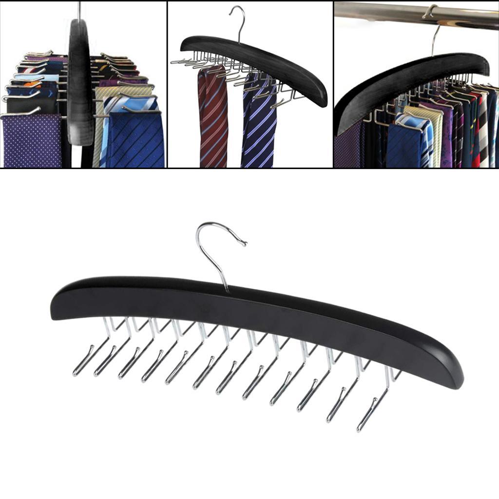 Closet Storage Accessory Organizers Belt Racks Black