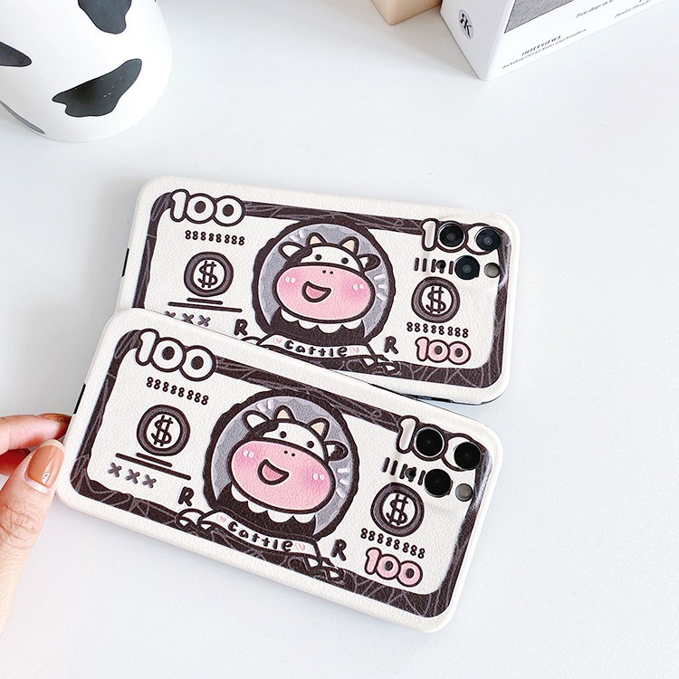 Ốp Lưng iPhone Bò Dola Da Dành Cho iPhone 6 / 6 Plus / 7 / 7 Plus / 8 / 8 Plus / X / Xs / Xs Max / 11 / 11 Pro / 11 Pro Max / 12 / 12 Pro / 12 Pro Max