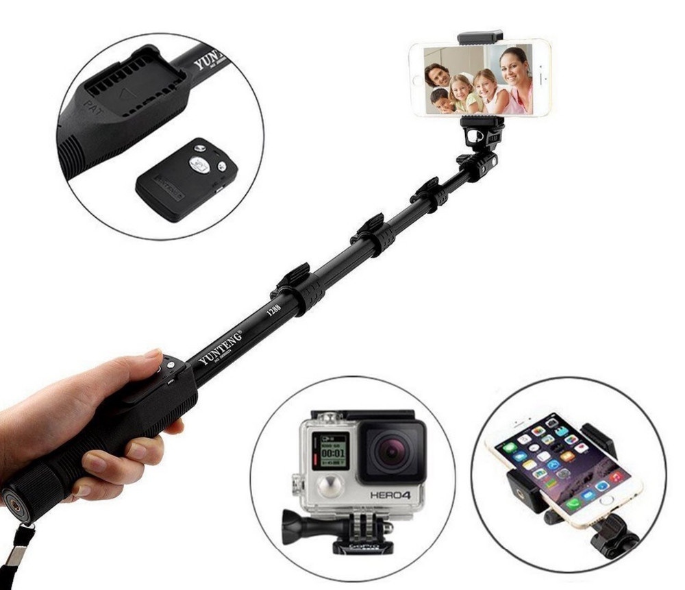 Gậy chụp hình bluetooth Yunteng YT 1288 tặng chân gậy Tripod Yunteng YT 228