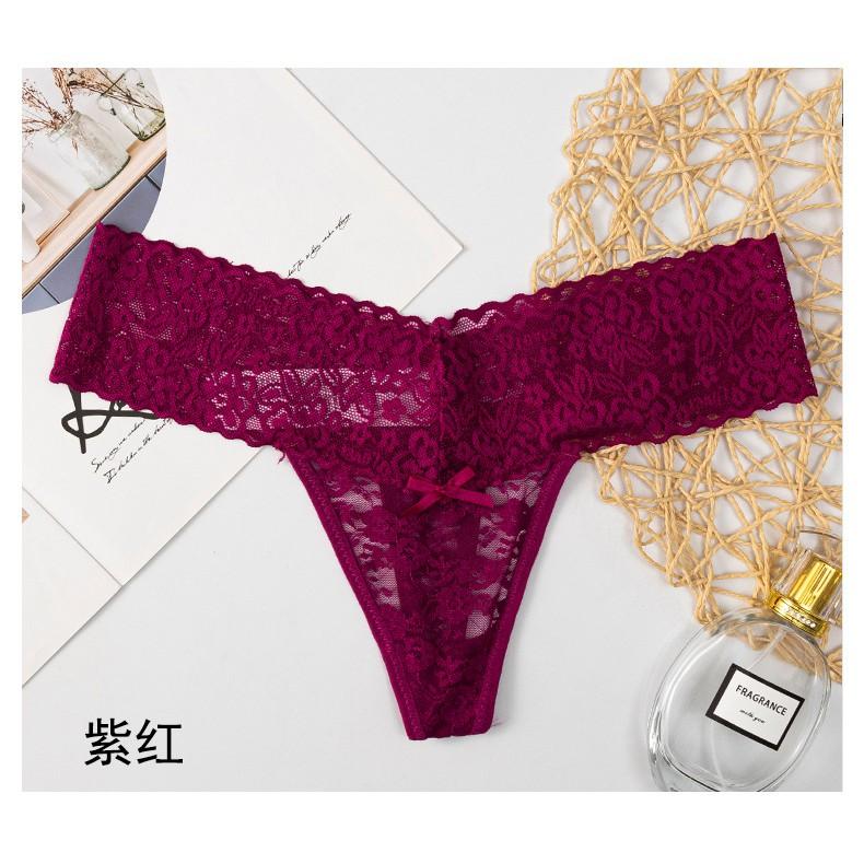 COMBO 5 QUẦN LỌT KHE REN VORONIN 6214