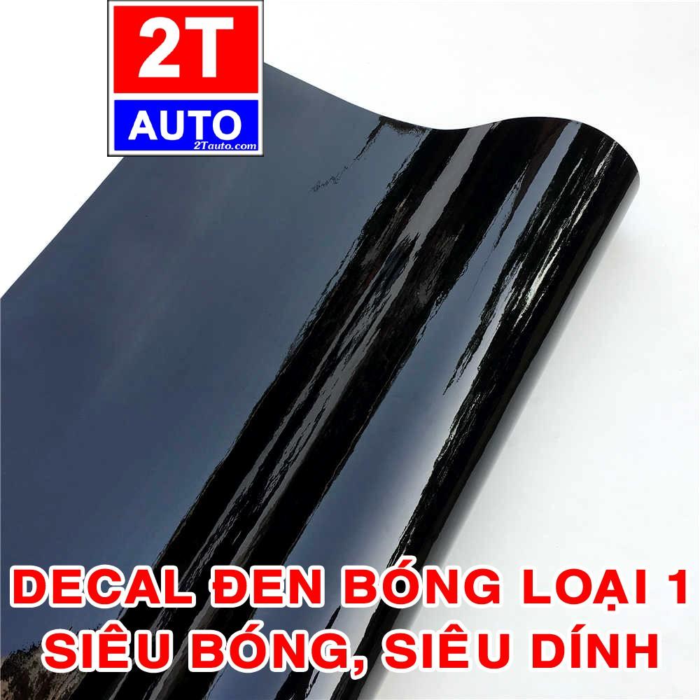 Cuộn decal đề can đềcan ĐEN BÓNG dán trang trí ô tô xe máy, điện thoại- 100cmx 30cm GLOSSY DECAL