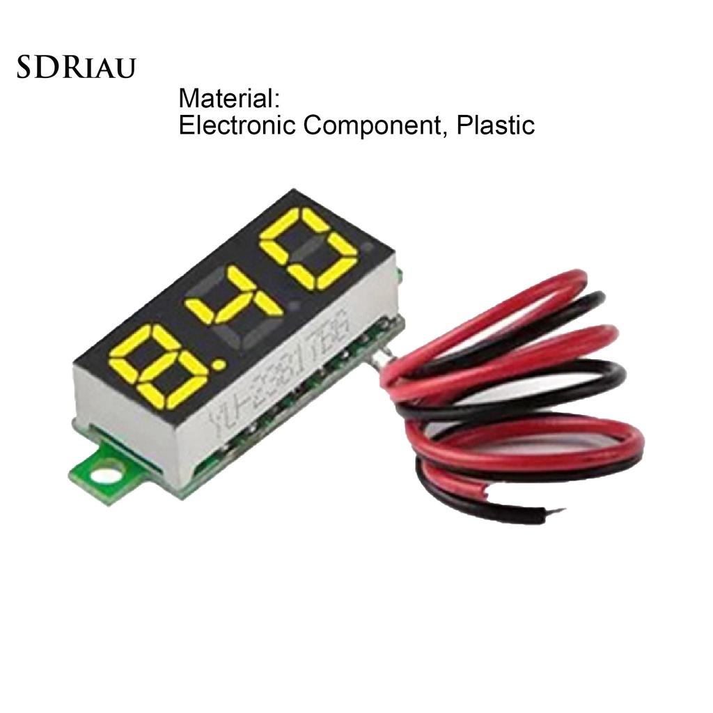 Thiết bị kiểm tra điện áp mini hai chiều 2.5-40V cho xe hơi