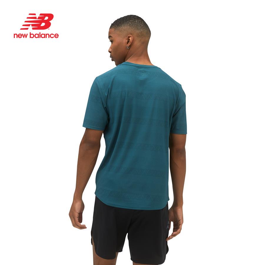 Áo thun tay ngắn thể thao nam New Balance Q Speed Jacquard - AMT13277MTL (form châu á)