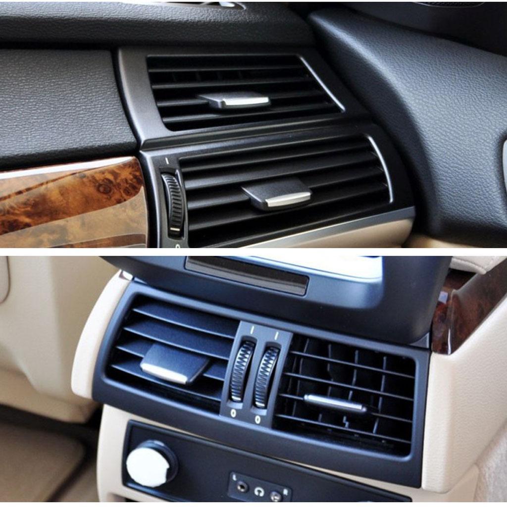 Car Rear + Front Air Conditioning Vent Outlet Tab Clip Repair Kit, Fit for X5 X6 2006-2013