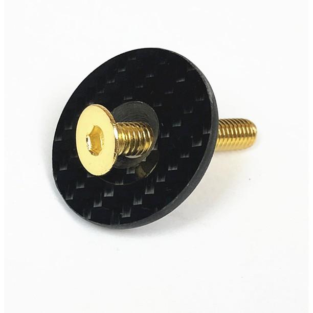 Nắp gắn cổ xe đạp kèm ốc vít TI cho ống ghi đông xe đạp 28.6mm 1 1/8"