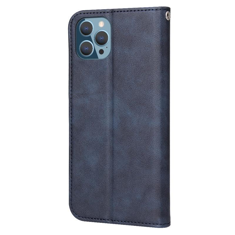 Bao da điện thoại nắp lật có ngăn đựng thẻ thiết kế đơn giản dành cho iPhone 13 Mini 13 Pro Max