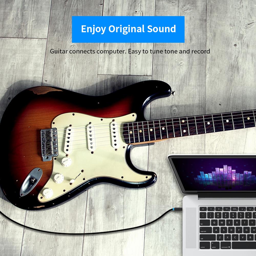 VENTION 3.5mm to 6.5mm Audio Cable Male to Male Audio Cable for Phone Speaker Guitar 5m