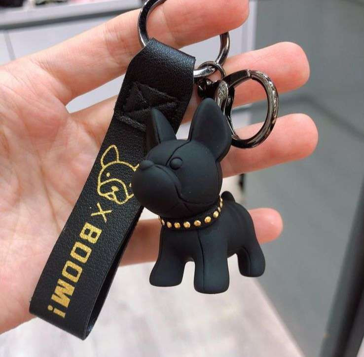 Móc Khoá Hình Chó Bulldog