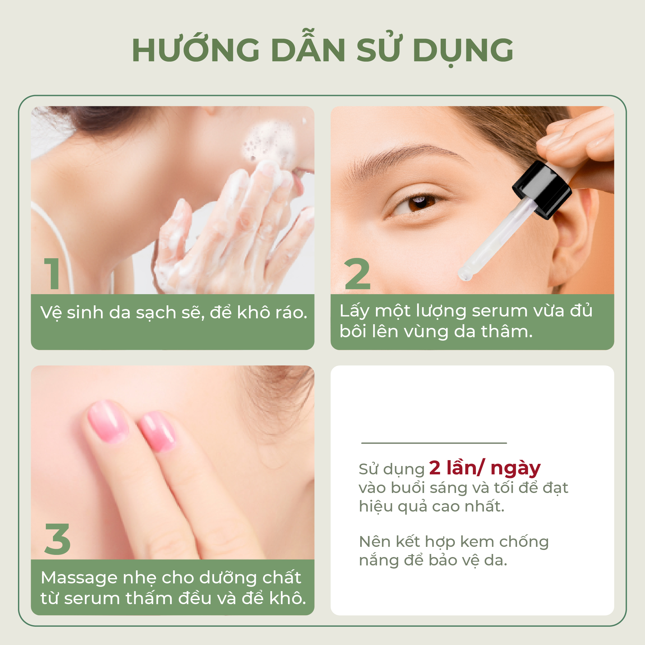 Serum Nghệ Đỏ Nano Abera - 15ML Làm Mờ Thâm Mụn, Thâm Quầng Mắt , Tinh Chất Dưỡng Trắng Da