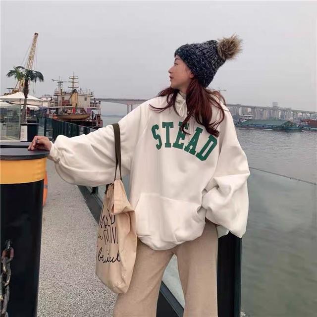 Áo hoodie STEAD chữ ngực LDU0220