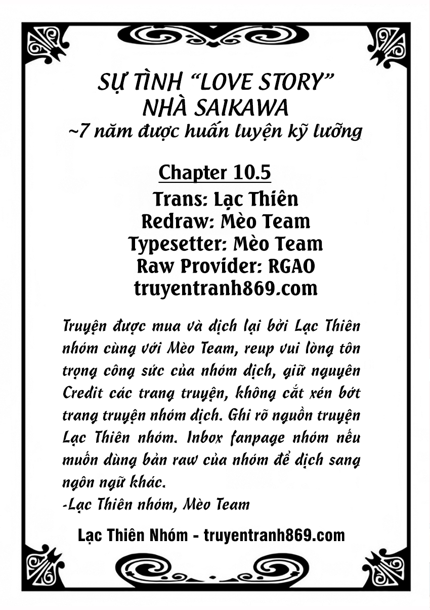 sự tình lovestory nhà saikawa chapter 9.2 3