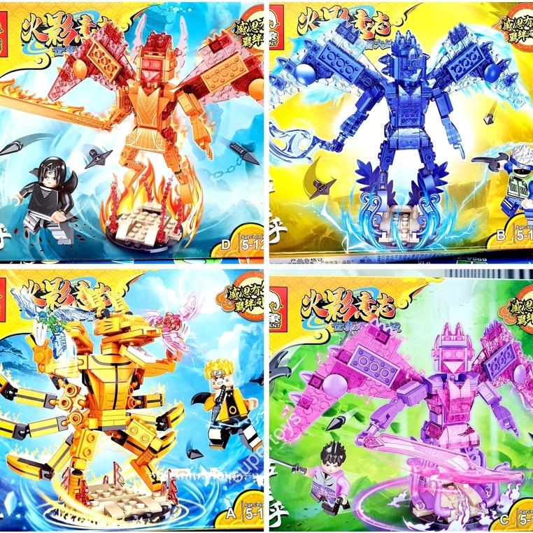 lego naruto các susanoo và cửu vỹ siêu đẹp