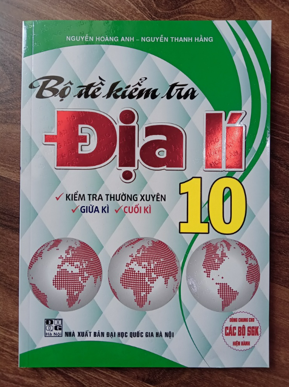 Sách - Bộ Đề Kiểm Tra Địa Lí 10